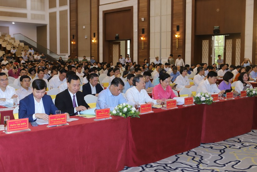Các đại biểu về dự hội nghị. (Ảnh: BTH). Các đại biểu về dự hội nghị. (Ảnh: BTH).