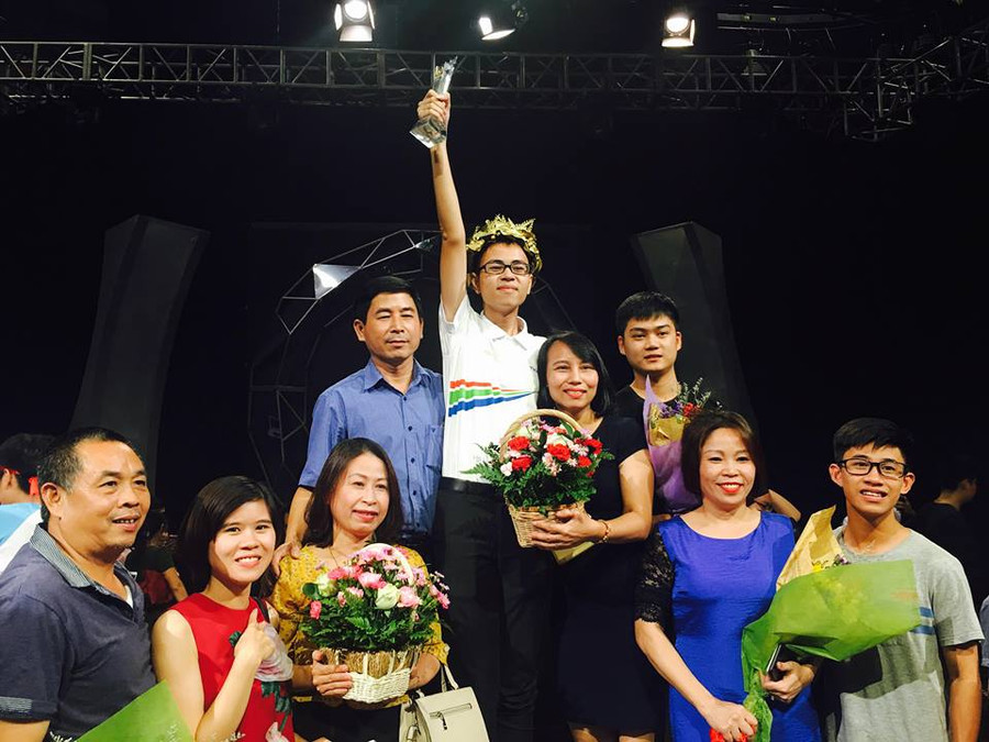 Trung đã lần lượt thực hiện giấc mơ Olympia qua từng vòng thi tuần, tháng, quý.