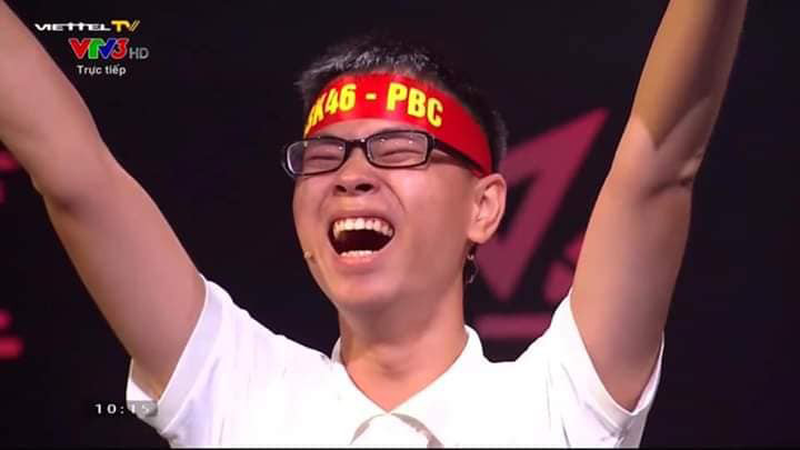 Niềm xúc động vỡ òa của Trần Thế Trung khi giành chiến thắng ở vòng thi chung kết năm.