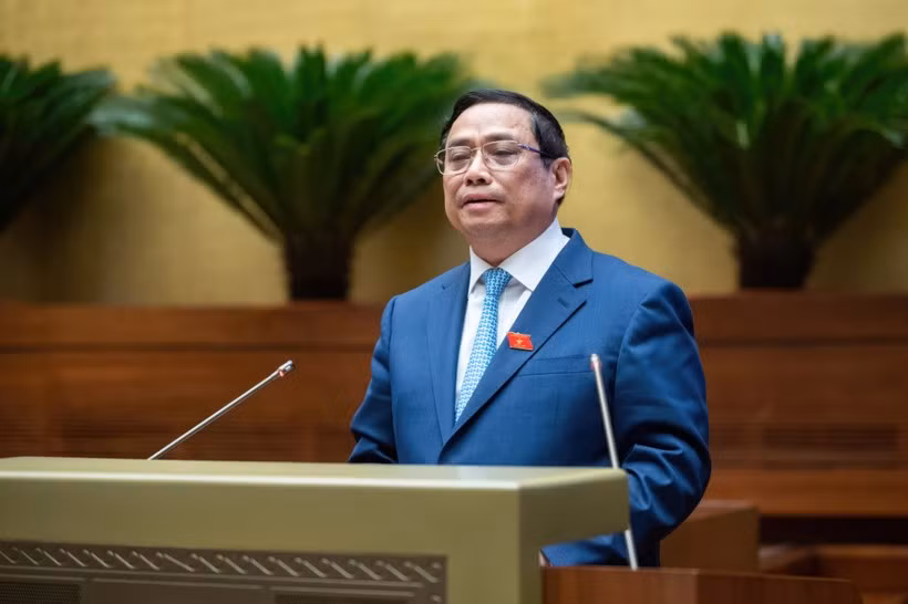 Thủ tướng Chính phủ Phạm Minh Chính trả lời chất vấn sáng 8/11.