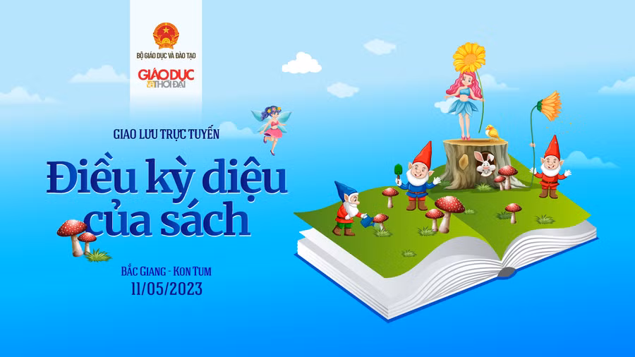 Giao lưu trực tuyến ‘Điều kỳ diệu của sách’