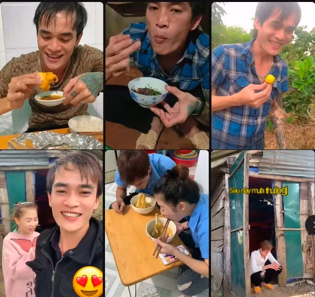 Những hình ảnh do anh Quy lựa chọn gắn liền với cuộc sống công nhân, dung dị nhưng đầy ắp hạnh phúc.