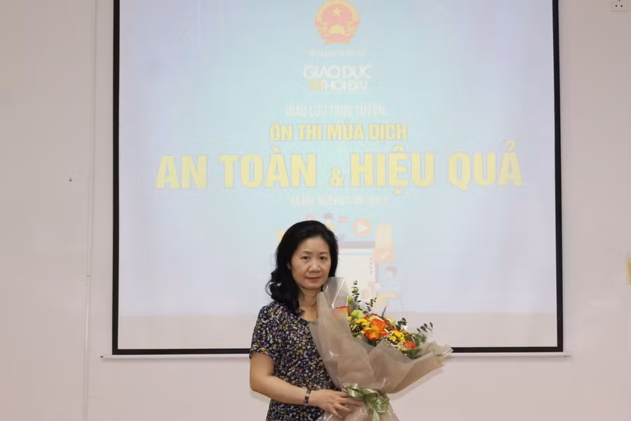 Cô Nguyễn Thanh Thủy - GV Trường THCS Ngô Gia Tự, quận Hai Bà Trưng, Hà Nội