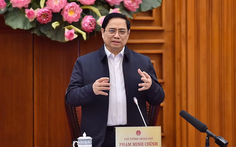 Thủ tướng Phạm Minh Chính là Trưởng Ban Chỉ đạo cải cách hành chính của Chính phủ. Ảnh: Nhandan.vn