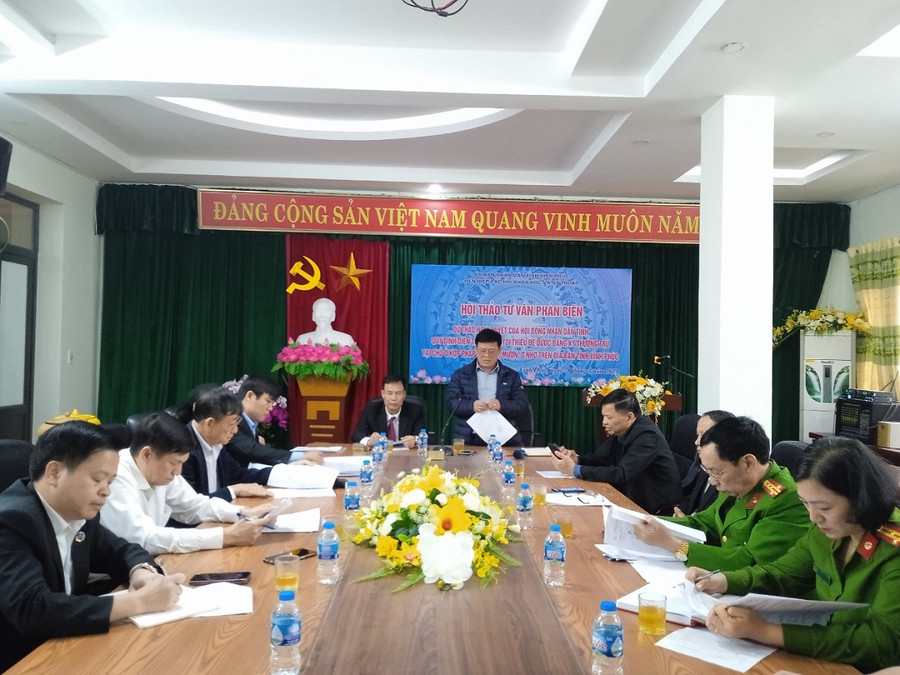 Quang cảnh buổi hội thảo