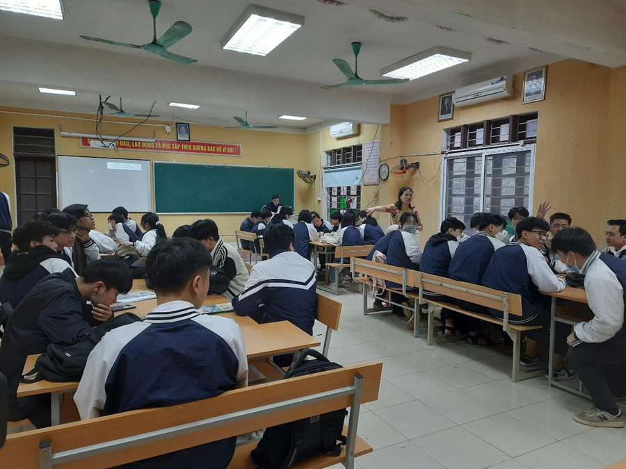 Việc chia tổ, nhóm giúp tăng hiệu quả ôn tập tại Trường THPT Yên Lạc Việc chia tổ, nhóm giúp tăng hiệu quả ôn tập tại Trường THPT Yên Lạc