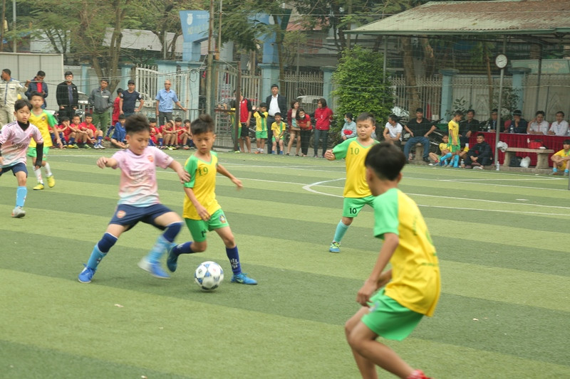 Trận đấu giữa đội Bình Xuyên và Lập Thạch. Trận đấu giữa đội Bình Xuyên và Lập Thạch.