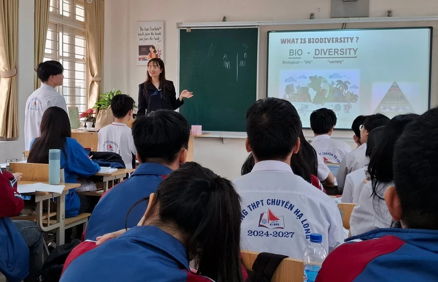 Giáo dục đa dạng sinh học vì sự phát triển bền vững cho học sinh phổ thông.