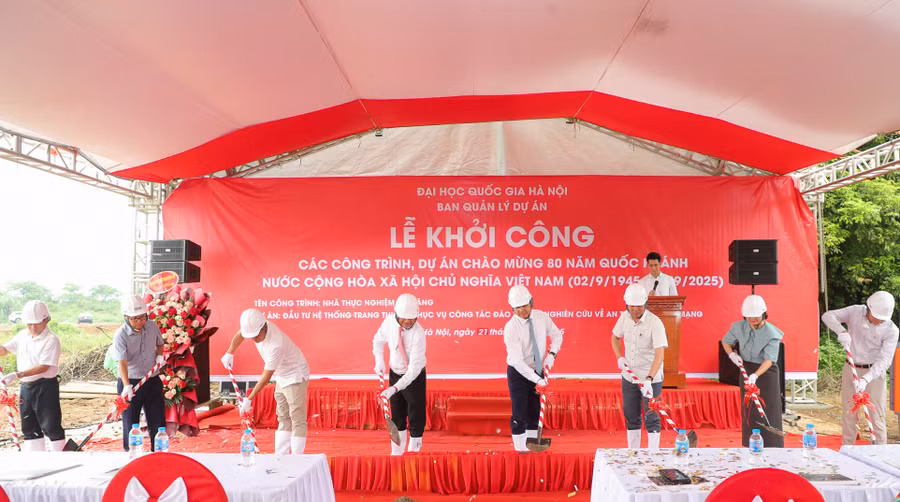 Khởi công Nhà thực nghiệm đa năng, thúc đẩy hình thành đô thị đại học hiện đại.