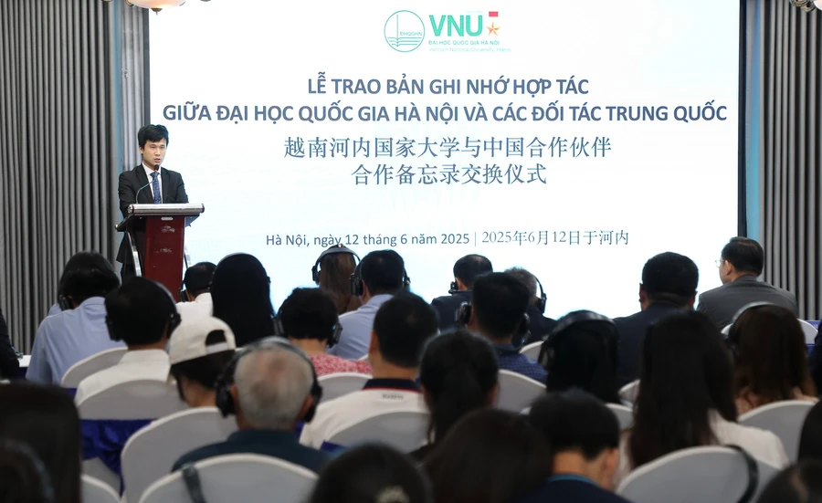 ĐHQGHN hợp tác với đại học của Trung Quốc đào tạo nhân lực chất lượng cao.