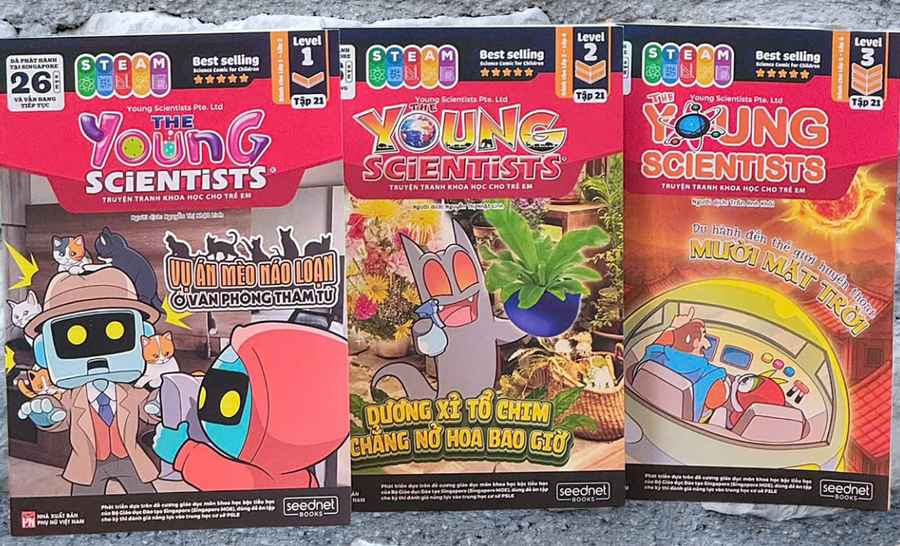 Tạp chí The Young Scientists giúp độc giả nhí khám phá khoa học.