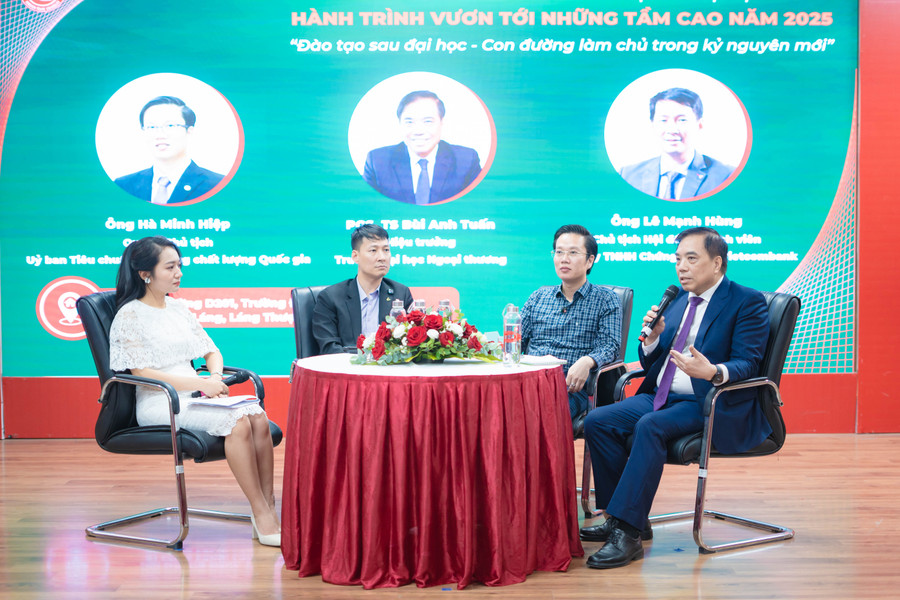 Diễn đàn kết nối, tư vấn đào tạo sau đại học thúc đẩy phát triển nguồn nhân lực.