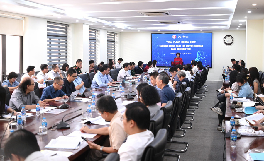  Tọa đàm khoa học "Xây dựng Khung năng lực trí tuệ nhân tạo dành cho sinh viên". 