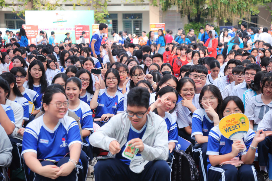 Ngày hội có sự tham gia của hơn 3.000 học sinh đến từ các trường trên địa bàn TPHCM. Ảnh: BTC