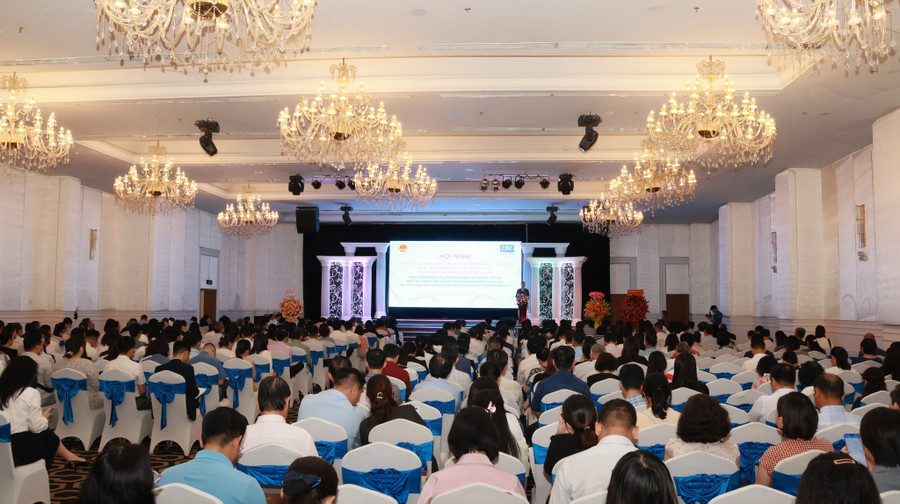 Sự kiện có sự tham sự của hơn 600 đại biểu trong và ngoài ngành y tế. Ảnh: BTC 555654206-1389459879852611-3141526685029078139-n.jpg