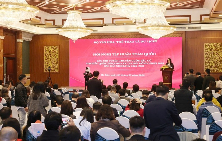 Hơn 1.000 đại biểu dự Hội nghị Tập huấn tuyên truyền về bầu cử Quốc hội XVI và HĐND các cấp nhiệm kỳ 2026-2031.