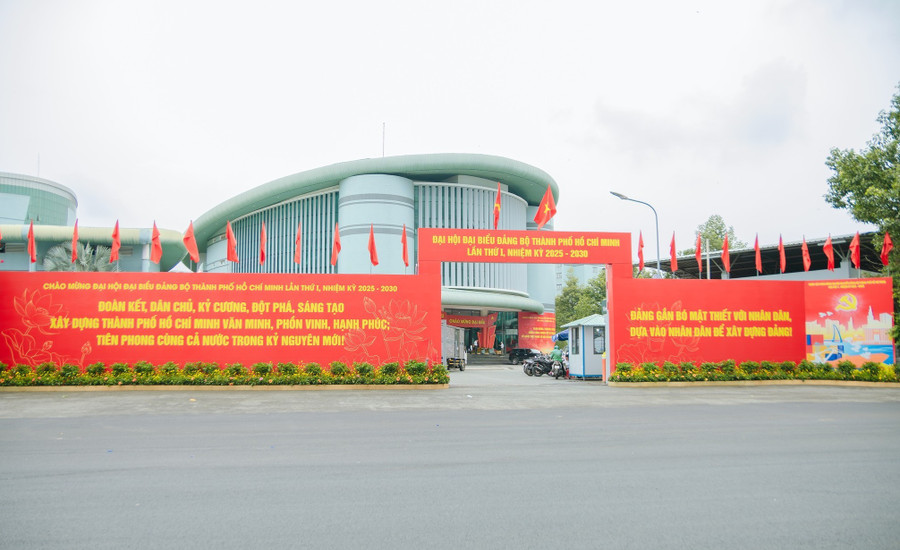 Học viện Cán bộ TPHCM là nơi tổ chức Đại hội đại biểu Đảng bộ TPHCM lần thứ I, nhiệm kỳ 2025 - 2030. Ành: HVCB 559857299-122124142394972812-4416995261440456533-n.jpg