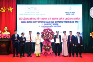 Hai chương trình đào tạo Y khoa và Điều dưỡng của Trường Y Dược, Đại học Đà Nẵng đạt chuẩn chất lượng giáo dục. 