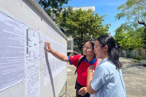 Thí sinh Đà Nẵng tham dự Kì thi tốt nghiệp THPT năm 2025.