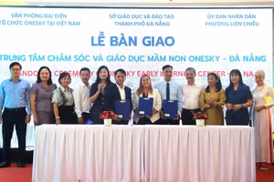 Lễ bàn giao Trung tâm chăm sóc và giáo dục Mầm non OneSky - Đà Nẵng