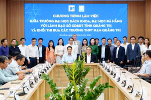 Trường Đại học Bách khoa - Đại học Đà Nẵng ký biên bản ghi nhớ hợp tác với Khối thi đua các trường THPT Nam Quảng Trị.