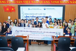 Học sinh, sinh viên Đà Nẵng hào hứng tham gia cuộc thi Lồng tiếng phim Hàn Quốc