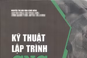 Bìa quyển sách “Kỹ thuật lập trình CNC”