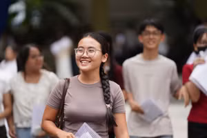Thí sinh Đà Nẵng dự thi tốt nghiệp THPT năm 2026 tại Điểm thi Trường THPT Trần Phú.