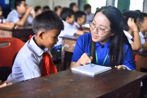 Sinh viên tình nguyện Trường Đại học Ngoại ngữ - Đại học Đà Nẵng tham gia chiến dịch Mùa hè Xanh 2026 tại tỉnh Savannakhet (Lào)