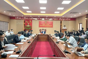 Quang cảnh hội nghị.