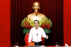 Ông Bùi Minh Châu, Bí thư Tỉnh uỷ Phú Thọ.