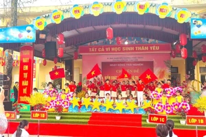 Sôi nổi hoạt động giáo dục kỹ năng sống tại Trường Tiểu học Thụy Vân.