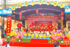 Sôi nổi hoạt động giáo dục kỹ năng sống tại Trường Tiểu học Thụy Vân.