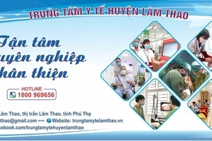 TTYT huyện Lâm Thao ‘Tận tâm, chuyên nghiệp và thân thiện’ vì nhân dân phục vụ