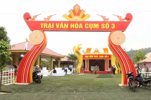 Hội trại văn hóa, điểm nhấn đặc sắc tại Lễ hội Đền Hùng năm 2026. 