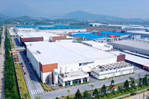 Khu công nghiệp Bá Thiện 2, tỉnh Phú Thọ thu hút nhiều dự án đầu tư (ảnh Thanh Nga).