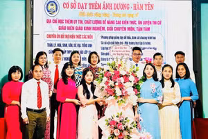 Cơ sở dạy thêm Ánh Dương (thị trấn Hàm Yên, huyện Hàm Yên, tỉnh Tuyên Quang) được cấp phép dạy thêm.