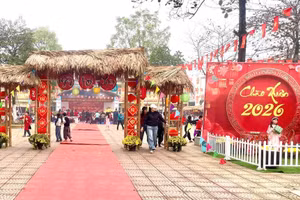 Trường Tiểu học Sơn Đông, hoạt động trải nghiệm “Xuân gắn kết - Tết sum vầy” cho học sinh.