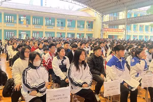 Kỳ thi chọn học sinh giỏi cấp tỉnh lớp 9 năm học 2024 - 2025 diễn ra ngày 2/3/2025 tại Trường THPT Tân Trào (TP Tuyên Quang).