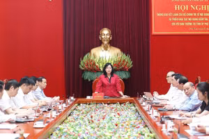 Quang cảnh hội nghị (ảnh Đức Hiền).