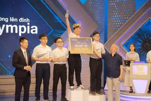 Em Lý Thái Dương giành vòng nguyệt quế cuộc thi Quý 2 chương trình Đường lên đỉnh Olympia năm 2026.