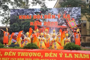 UBND TP Tuyên Quang tổ chức Lễ hội năm 2025 từ ngày 9/3 - 15/3/2025 (tức 10-16/2 âm lịch) tại các di tích Đền Hạ, Đền Thượng, Đền Ỷ La. 