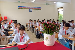 Học kỳ 2 năm học 2024 - 2025, trường THCS Phù Ninh (huyện Phù Ninh) tổ chức học 5 ngày/tuần.