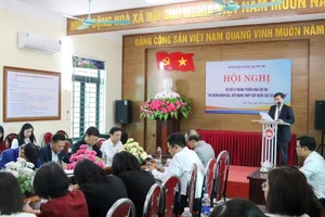 Quang cảnh hội nghị.