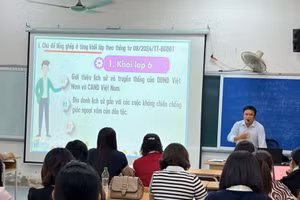 Lớp tập huấn này được tổ chức từ ngày 15/8 - 17/8 tại cụm Hoà Bình cũ.