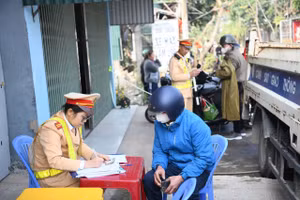 Lực lượng CSGT tỉnh Phú Thọ xử lý nghiêm các hành vi vi phạm về TTATGT.