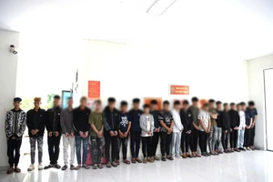 Nhóm đối tượng liên quan trong vụ án (ảnh CAT Phú Thọ).