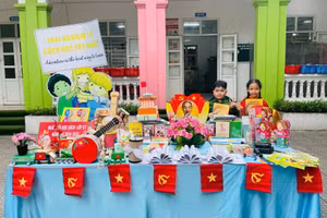 Trường Tiểu học Tân Dân (TP Việt Trì) tổ chức Ngày Sách và Văn hóa đọc Việt Nam năm 2025 với chủ đề: "Mỗi trang sách - Một niềm tự hào".