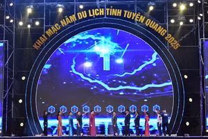 Năm du lịch Tuyên Quang 2025 diễn ra với chuỗi các hoạt động tổ chức xuyên suốt trong thời gian từ ngày khai mạc đến hết ngày 4/5.