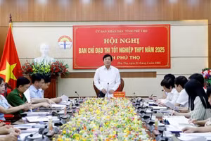 Ông Nguyễn Mạnh Sơn - Phó Chủ tịch UBND tỉnh Phú Thọ phát biểu tại hội nghị.